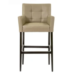 Sessio Tabouret De Bar (assise +/- 80 Cm)*BarMatiz Tabouret de bar avec dossier matelassé et accoudoirs