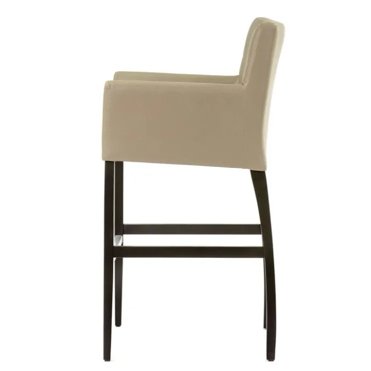 Sessio Tabouret De Bar (assise +/- 80 Cm)*BarMatiz Tabouret de bar avec dossier matelassé et accoudoirs