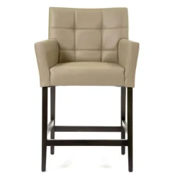 Sessio Tabouret Snack (assise +/- 65 Cm)|Tabouret De Bar (assise +/- 80 Cm)*BarMatiz Tabouret snack avec accoudoirs et dossier matelassé