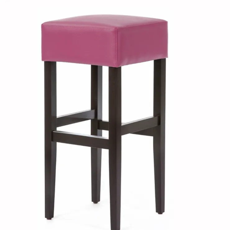 Sessio Tabouret De Bar (assise +/- 80 Cm)*BarMax Tabouret de bar sans dossier en synthétique et bois