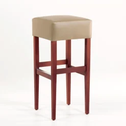 Sessio Tabouret De Bar (assise +/- 80 Cm)*BarMax Tabouret de bar sans dossier en synthétique et bois