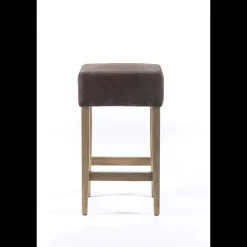Sessio Tabouret Snack (assise +/- 65 Cm)|Tabouret De Bar (assise +/- 80 Cm)*BarMax Tabouret snack sans dossier en tissu et bois