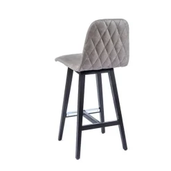 Sessio Tabouret Snack (assise +/- 65 Cm)|Tabouret De Bar (assise +/- 80 Cm)*BarPandora diamant Tabouret snack scandinave avec pieds en bois