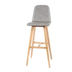 Sessio Tabouret De Bar (assise +/- 80 Cm)*BarPandora diamant Tabouret de bar scandinave avec pieds en bois