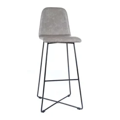 Sessio Tabouret De Bar (assise +/- 80 Cm)*BarPandora diamant Tabouret de bar design scandinave avec pieds filaires noirs