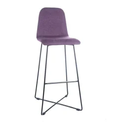 Sessio Tabouret De Bar (assise +/- 80 Cm)*BarPandora Tabouret de bar design en tissu avec pieds filaires en métal