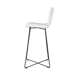 Sessio Tabouret De Bar (assise +/- 80 Cm)*BarPlaza diamant Tabouret de bar design avec pieds filaires en métal