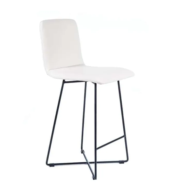 Sessio Tabouret Snack (assise +/- 65 Cm)|Tabouret De Bar (assise +/- 80 Cm)*BarPlaza diamant Tabouret snack style scandinave avec pieds design en métal