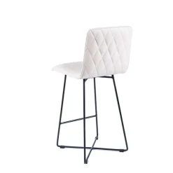 Sessio Tabouret Snack (assise +/- 65 Cm)|Tabouret De Bar (assise +/- 80 Cm)*BarPlaza diamant Tabouret snack style scandinave avec pieds design en métal