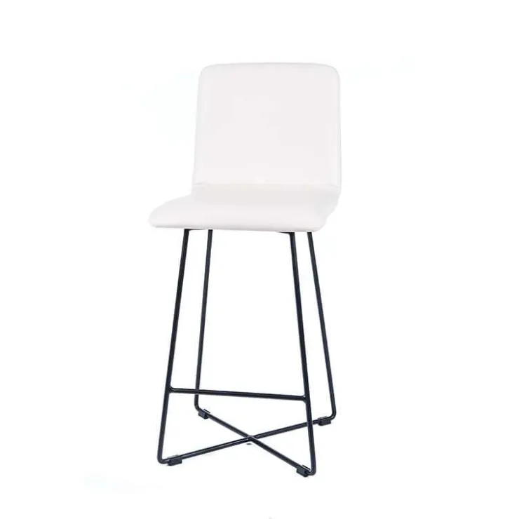 Sessio Tabouret Snack (assise +/- 65 Cm)|Tabouret De Bar (assise +/- 80 Cm)*BarPlaza diamant Tabouret snack style scandinave avec pieds design en métal