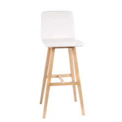 Sessio Tabouret De Bar (assise +/- 80 Cm)*BarPlaza diamant Tabouret de bar scandinave avec pieds en bois
