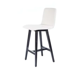 Sessio Tabouret Snack (assise +/- 65 Cm)|Tabouret De Bar (assise +/- 80 Cm)*BarPlaza diamant Tabouret snack style scandinave avec pieds en bois