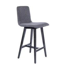 Sessio Tabouret Snack (assise +/- 65 Cm)|Tabouret De Bar (assise +/- 80 Cm)*BarPlaza Tabouret snack style scandinave en tissu et pieds bois
