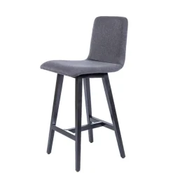 Sessio Tabouret Snack (assise +/- 65 Cm)|Tabouret De Bar (assise +/- 80 Cm)*BarPlaza Tabouret snack style scandinave en tissu et pieds bois