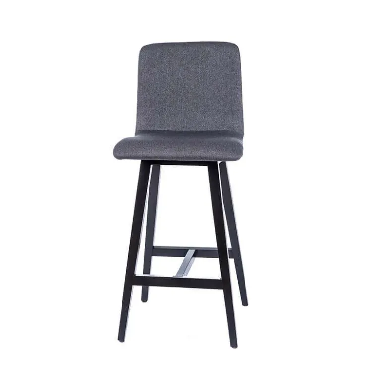 Sessio Tabouret Snack (assise +/- 65 Cm)|Tabouret De Bar (assise +/- 80 Cm)*BarPlaza Tabouret snack style scandinave en tissu et pieds bois