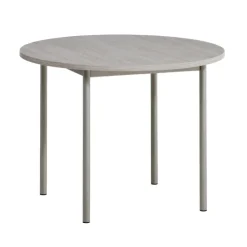 Perfecta Table De Cuisine*Basic Table de cuisine ronde en stratifié avec pieds en métal