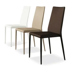 Airnova Chaise De Cuisine|Chaise De Salle à Manger*Bea Chaise contemporaine en cuir