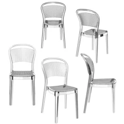 Chaise De Cuisine|Chaise De Salle à Manger*Bee Chaise moderne en polycarbonate