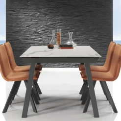 Mobliberica Table De Salle à Manger*Benidorm Moblibérica® Table moderne extensible en céramique