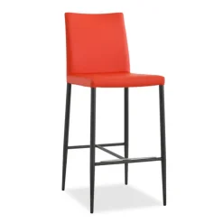 Airnova Tabouret Snack (assise +/- 65 Cm)|Tabouret De Bar (assise +/- 80 Cm)*Beo Tabouret contemporain italien en cuir