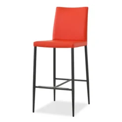 Airnova Tabouret Snack (assise +/- 65 Cm)|Tabouret De Bar (assise +/- 80 Cm)*Beo Tabouret contemporain italien en cuir