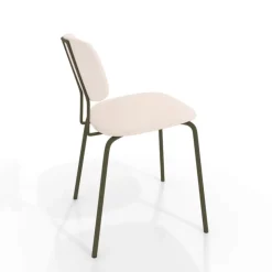 Perfecta Chaise De Cuisine|Chaise De Salle à Manger*Bistro Chaise inspiration vintage en simili avec pieds en métal