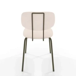 Perfecta Chaise De Cuisine|Chaise De Salle à Manger*Bistro Chaise inspiration vintage en simili avec pieds en métal