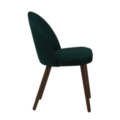 Sessio Chaise Pour Chambre|Chaise De Salle à Manger*Bistrot Chaise cosy en tissu avec pieds en bois