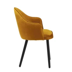 Sessio Chaise De Salle à Manger|Chaise Salon*Bistrot Fauteuil confortable en tissu et pieds bois