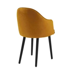 Sessio Chaise De Salle à Manger|Chaise Salon*Bistrot Fauteuil confortable en tissu et pieds bois