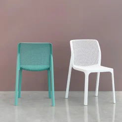 Chaise De Cuisine*Bit Chaise moderne empilable en polypropylène