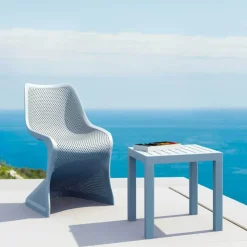 Chaise De Jardin*Bloom Chaise de jardin design ajourée en polypropylène