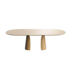Mobitec Table De Salle à Manger*Blossom ® Table design en bois avec bords arrondis