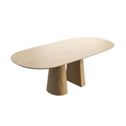 Mobitec Table De Salle à Manger*Blossom ® Table design en bois avec bords arrondis