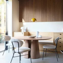 Mobitec Table De Salle à Manger*Blossom ® Table design en bois avec bords arrondis