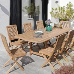 Medicis Chaise De Jardin*BodiniChaise de jardin pliante en teck massif