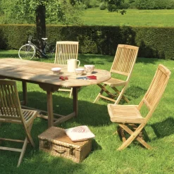 Medicis Chaise De Jardin*BodiniChaise de jardin pliante en teck massif