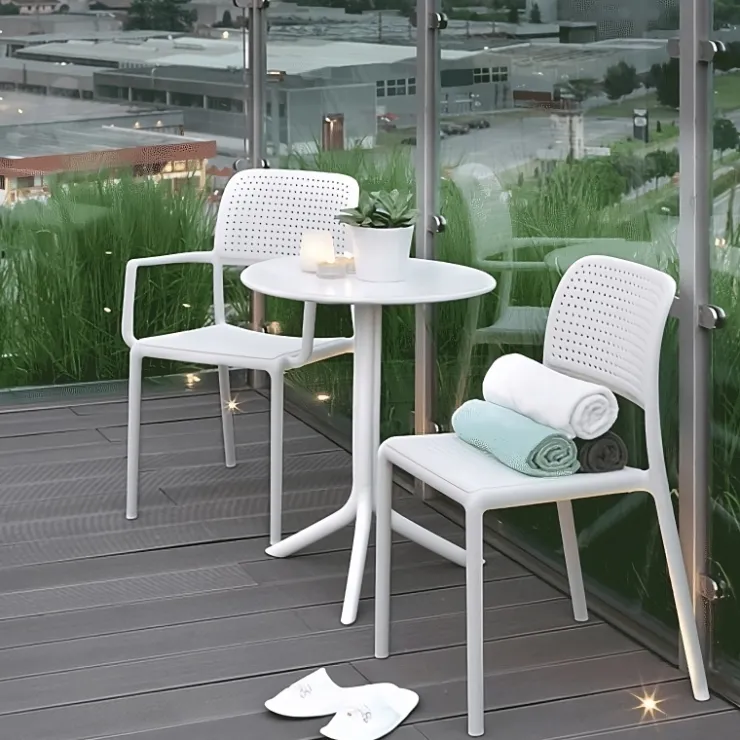Chaise De Jardin*Bora Bistrot Chaise de jardin en polypropylène