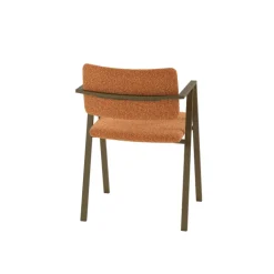 Perfecta Chaise De Salle à Manger|Chaise Salon*Bormio Chaise design en tissu avec accoudoirs et pieds en métal