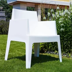 Chaise De Jardin|Fauteuil De Jardin*Box Fauteuil de terrasse moderne en polypropylène