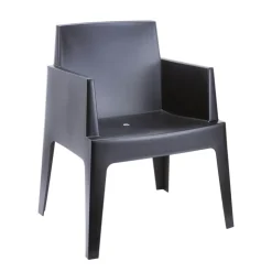 Chaise De Jardin|Fauteuil De Jardin*Box Fauteuil de terrasse moderne en polypropylène