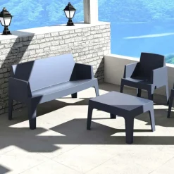 Fauteuil De Jardin*Box Sofa Banquette de jardin en polypropylène