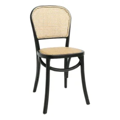 Chaise De Cuisine|Chaise De Salle à Manger*BrasserieChaise bistrot en bois et cannage