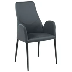 Europea Chaise De Salle à Manger|Chaise De Cuisine*Bridge Mathilde Fauteuil moderne en synthétique et métal fabriqué en Italie