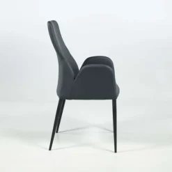 Europea Chaise De Salle à Manger|Chaise De Cuisine*Bridge Mathilde Fauteuil moderne en synthétique et métal fabriqué en Italie