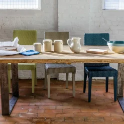 Kok Chaise De Salle à Manger*BridgetChaise en loom tressé