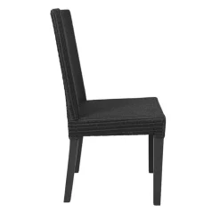 Kok Chaise De Salle à Manger*BridgetChaise en loom tressé
