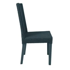 Kok Chaise De Salle à Manger*BridgetChaise en loom tressé