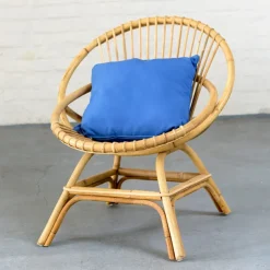 Kok Chaise Salon|Chaise Pour Chambre*BrigitteFauteuil coquille en rotin