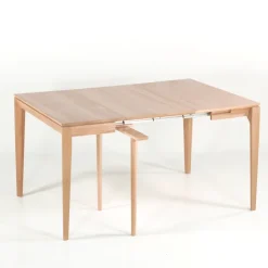 Dasras Table Pour Petit Espace*Buzz Console extensible en bois de chêne